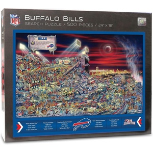 image:imageYouTheFan NFL Joe Journeyman 18 x 24 500Piece Team PuzzleBuffalo Bills