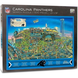 image:imageYouTheFan NFL Joe Journeyman 18 x 24 500Piece Team PuzzleCarolina Panthers