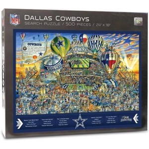 image:imageYouTheFan NFL Joe Journeyman 18 x 24 500Piece Team PuzzleDallas Cowboys