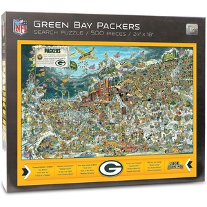 image:imageYouTheFan NFL Joe Journeyman 18 x 24 500Piece Team PuzzleGreen Bay Packers