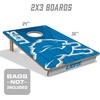 image:imageYouTheFan NFL 2 x 3 Wood Cornhole GameDetroit Lions