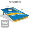 image:imageYouTheFan NFL 2 x 3 Wood Cornhole GameLos Angeles Chargers