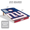 image:imageYouTheFan NFL 2 x 3 Wood Cornhole GameNew York Giants