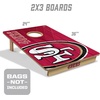 image:imageYouTheFan NFL 2 x 3 Wood Cornhole GameSan Francisco 49ers