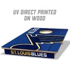 image:imageYouTheFan NFL 2 x 3 Wood Cornhole GameSt Louis Blues