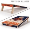 image:imageYouTheFan NFL 2 x 4 Slogan Series Professional Wood Cornhole GameChicago Bears
