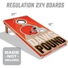image:imageYouTheFan NFL 2 x 4 Slogan Series Professional Wood Cornhole GameCleveland Browns
