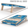 image:imageYouTheFan NFL 2 x 4 Slogan Series Professional Wood Cornhole GameDetroit Lions