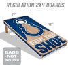 image:imageYouTheFan NFL 2 x 4 Slogan Series Professional Wood Cornhole GameIndianapolis Colts
