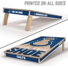 image:imageYouTheFan NFL 2 x 4 Slogan Series Professional Wood Cornhole GameIndianapolis Colts