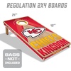 image:imageYouTheFan NFL 2 x 4 Slogan Series Professional Wood Cornhole GameKansas City Chiefs