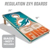 image:imageYouTheFan NFL 2 x 4 Slogan Series Professional Wood Cornhole GameMiami Dolphins