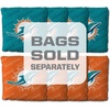 image:imageYouTheFan NFL 2 x 4 Slogan Series Professional Wood Cornhole GameMiami Dolphins