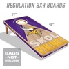 image:imageYouTheFan NFL 2 x 4 Slogan Series Professional Wood Cornhole GameMinnesota Vikings