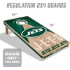 image:imageYouTheFan NFL 2 x 4 Slogan Series Professional Wood Cornhole GameNew York Jets