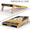 image:imageYouTheFan NFL 2 x 4 Slogan Series Professional Wood Cornhole GamePittsburgh Steelers