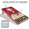 image:imageYouTheFan NFL 2 x 4 Slogan Series Professional Wood Cornhole GameTampa Bay Buccaneers