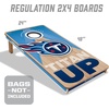 image:imageYouTheFan NFL 2 x 4 Slogan Series Professional Wood Cornhole GameTennessee Titans