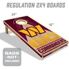 image:imageYouTheFan NFL 2 x 4 Slogan Series Professional Wood Cornhole GameWashington Commanders