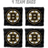 image:imageYouTheFan OfficiallyLicensed NHL Set of 4 Cornhole Bags  All Weather Regulation 6 x 6 Size  16oz Weight  Designed in USABoston Bruins  Black