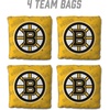 image:imageYouTheFan OfficiallyLicensed NHL Set of 4 Cornhole Bags  All Weather Regulation 6 x 6 Size  16oz Weight  Designed in USABoston Bruins  Yellow