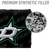 image:imageYouTheFan OfficiallyLicensed NHL Set of 4 Cornhole Bags  All Weather Regulation 6 x 6 Size  16oz Weight  Designed in USADallas Stars  Black