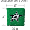 image:imageYouTheFan OfficiallyLicensed NHL Set of 4 Cornhole Bags  All Weather Regulation 6 x 6 Size  16oz Weight  Designed in USADallas Stars  Green