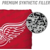 image:imageYouTheFan OfficiallyLicensed NHL Set of 4 Cornhole Bags  All Weather Regulation 6 x 6 Size  16oz Weight  Designed in USADetroit Red Wings  Red