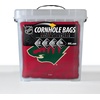 image:imageYouTheFan OfficiallyLicensed NHL Set of 4 Cornhole Bags  All Weather Regulation 6 x 6 Size  16oz Weight  Designed in USAMinnesota Wild  Red