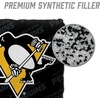 image:imageYouTheFan OfficiallyLicensed NHL Set of 4 Cornhole Bags  All Weather Regulation 6 x 6 Size  16oz Weight  Designed in USAPittsburgh Penguins  Black