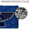 image:imageYouTheFan OfficiallyLicensed NHL Set of 4 Cornhole Bags  All Weather Regulation 6 x 6 Size  16oz Weight  Designed in USASt Louis Blues  Blue