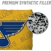 image:imageYouTheFan OfficiallyLicensed NHL Set of 4 Cornhole Bags  All Weather Regulation 6 x 6 Size  16oz Weight  Designed in USASt Louis Blues  Yellow