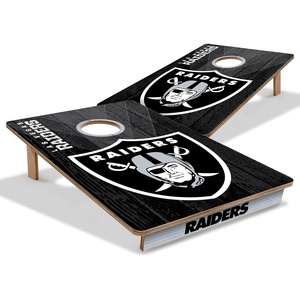 image:imageYouTheFan NFL 2 x 3 Wood Cornhole GameLas Vegas Raiders