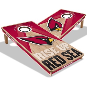 image:imageYouTheFan NFL 2 x 4 Slogan Series Professional Wood Cornhole GameArizona Cardinals