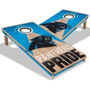 image:imageYouTheFan NFL 2 x 4 Slogan Series Professional Wood Cornhole GameCarolina Panthers