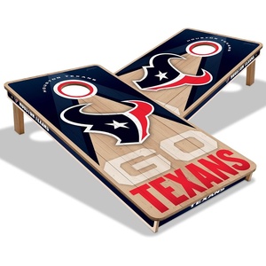 image:imageYouTheFan NFL 2 x 4 Slogan Series Professional Wood Cornhole GameHouston Texans