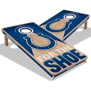 image:imageYouTheFan NFL 2 x 4 Slogan Series Professional Wood Cornhole GameIndianapolis Colts