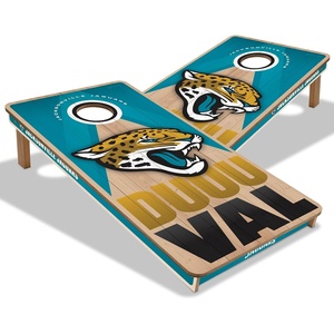 image:imageYouTheFan NFL 2 x 4 Slogan Series Professional Wood Cornhole GameJacksonville Jaguars