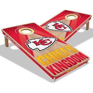 image:imageYouTheFan NFL 2 x 4 Slogan Series Professional Wood Cornhole GameKansas City Chiefs