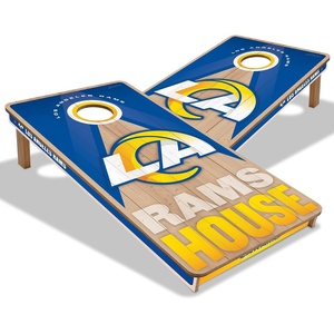 image:imageYouTheFan NFL 2 x 4 Slogan Series Professional Wood Cornhole GameLos Angeles Rams