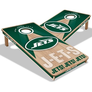 image:imageYouTheFan NFL 2 x 4 Slogan Series Professional Wood Cornhole GameNew York Jets