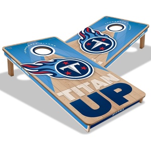 image:imageYouTheFan NFL 2 x 4 Slogan Series Professional Wood Cornhole GameTennessee Titans