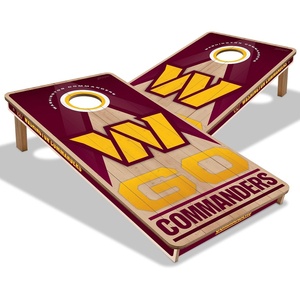 image:imageYouTheFan NFL 2 x 4 Slogan Series Professional Wood Cornhole GameWashington Commanders