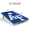 image:imageYouTheFan NCAA 2 x 3 Wood Cornhole Game with Logo BagsAir Force Academy