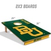 image:imageYouTheFan NCAA 2 x 3 Wood Cornhole Game with Logo BagsBaylor Bears