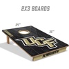 image:imageYouTheFan NCAA 2 x 3 Wood Cornhole Game with Logo BagsCentral Florida Knights