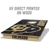 image:imageYouTheFan NCAA 2 x 3 Wood Cornhole Game with Logo BagsColorado Buffaloes