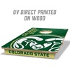 image:imageYouTheFan NCAA 2 x 3 Wood Cornhole Game with Logo BagsColorado State Rams