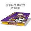 image:imageYouTheFan NCAA 2 x 3 Wood Cornhole Game with Logo BagsEast Carolina Pirates