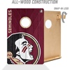 image:imageYouTheFan NCAA 2 x 3 Wood Cornhole Game with Logo BagsFlorida State Seminoles
